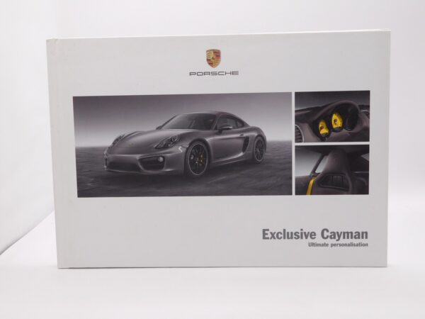 Kniha Porsche Cayman Exclusive