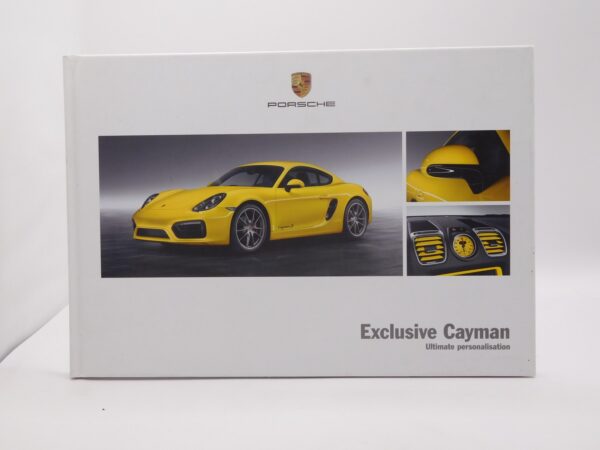 Kniha Porsche Cayman Exclusive