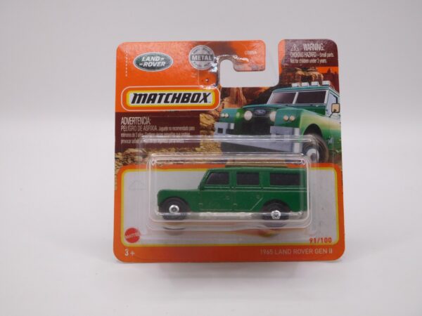 1965 Land Rover Gen. II zelená