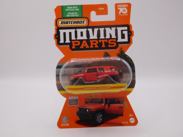 Toyota FJ Cruiser červená