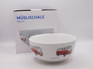 DSCN8062 Miska na müsli Volkswagen Transporter T1 červená