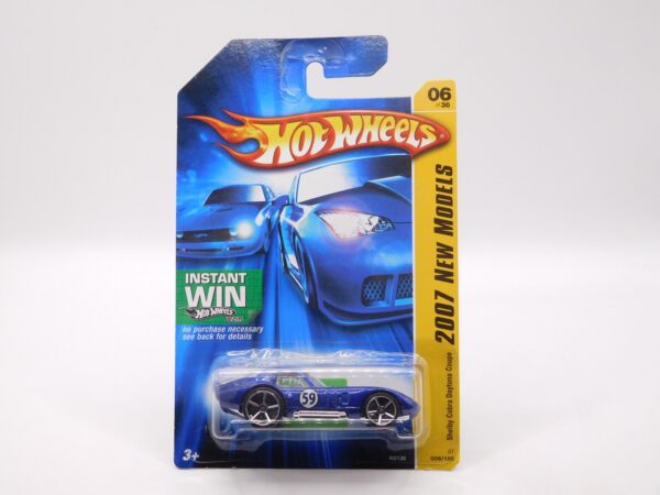 Shelby Cobra Daytona modrá