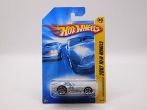 Shelby Cobra Daytona stříbrná